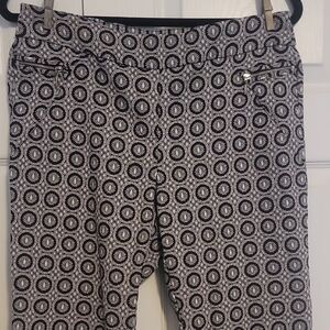 Soho Apparel Monochrome Geometric Pants